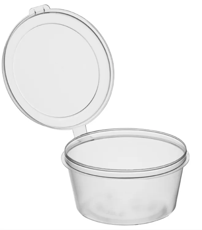 Контейнер д/соуса 80мл с внешней крышкой 80шт/уп/12