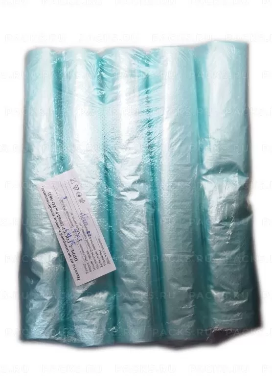 Пакет фасовочный рул (28х40)-9 бирюзовый/ 5/50
