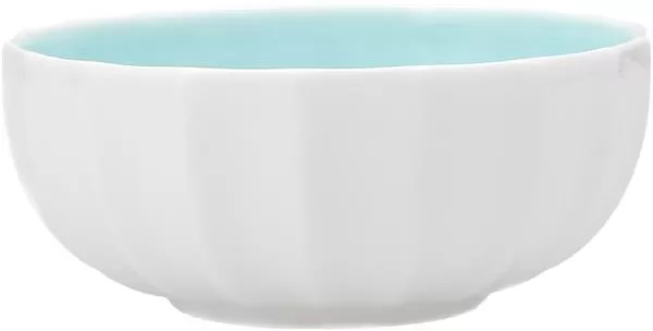 Салатник 325 мл, d 12 см h 5 см, Bone China, Blyss Turquoise