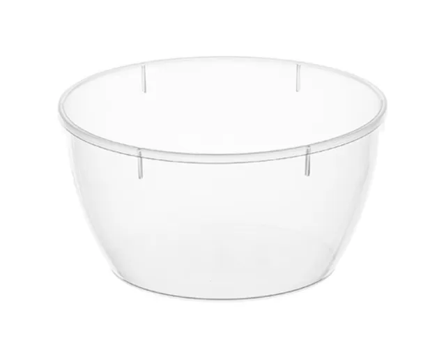 Банка «Супница» 500мл (д.112мм) цвет: прозрачный 400шт/кор