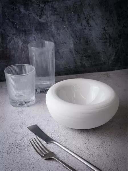 Салатник «бублик» 200 мл, d 17,5 см h 8 см, фарфор, Linea