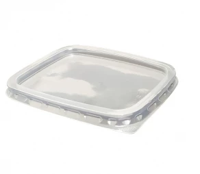 Крышка ПП прозрачная к контейнерам Д Полимер 108*82 /100 шт упак/10