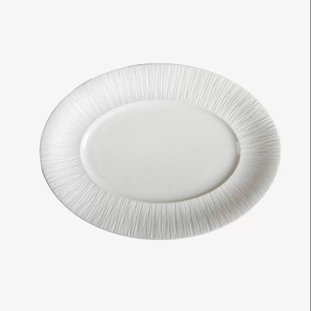 Блюдо овальное 36.8*26.8*4 см,серия "Frost White Moon",  P.L. — Proff Cuisine