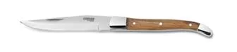 Нож для стейка 23 см, ручка — дерево, цвет светло-коричневый