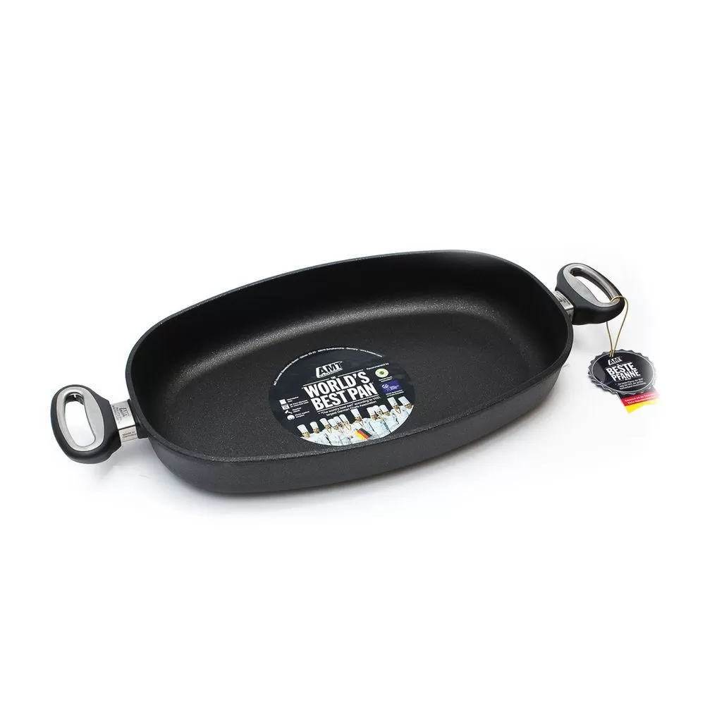 Кастрюля овальная, без крышки 10 л, 40*24*6(h) см, алюминий, Германия