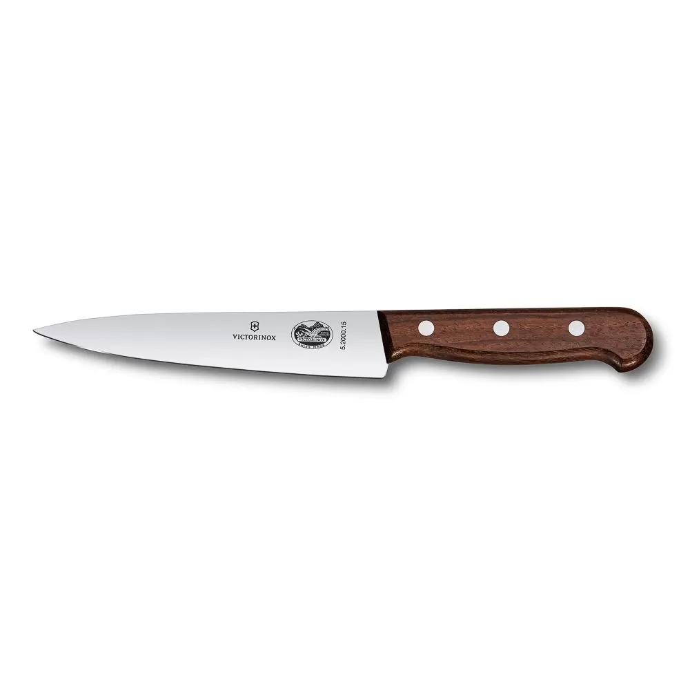 Нож поварской Victorinox Rosewood 15 см, ручка розовое дерево