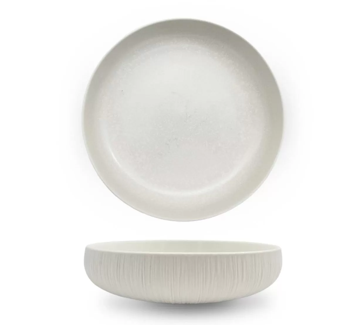 Тарелка с бортом d=25 см, h=3см, серия "Frost White Moon", P.L. — Proff Cuisine