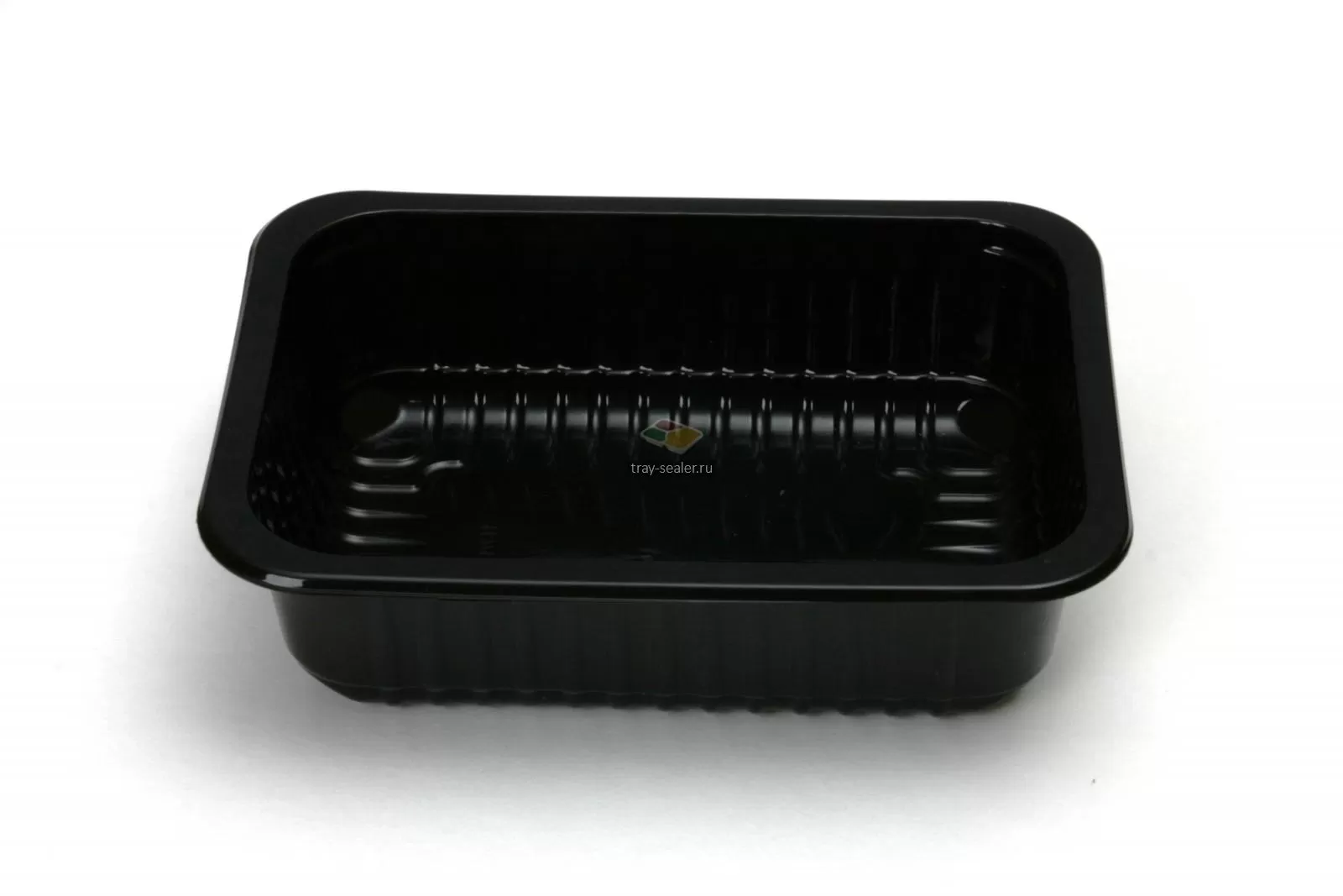 Лоток под запайку  187*137*50, 850мл черный /1/480