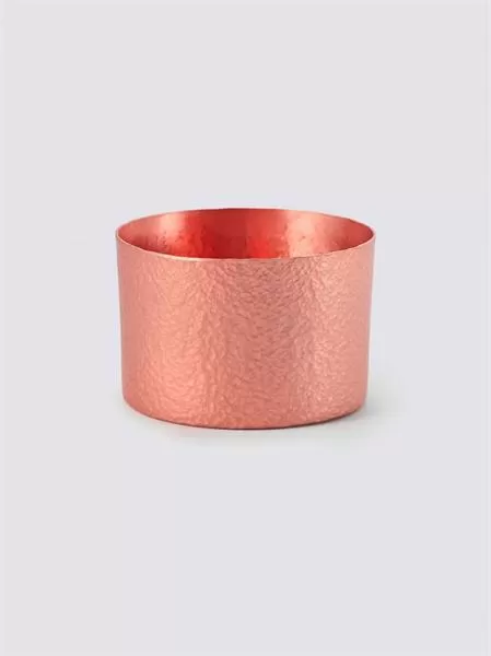 Сахарница «Купер Эхо», медная с тиснением, 9х6 см