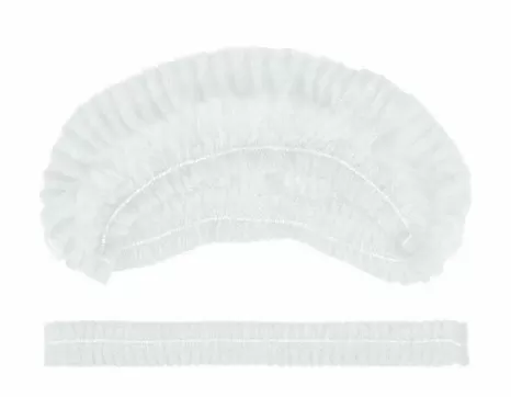Шапочка шарлотта нетканая, белая 100шт/уп/10