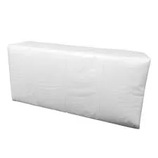 Салфетки бумажные 1сл 33х33 300л/упак белые сложение 1/8 /12